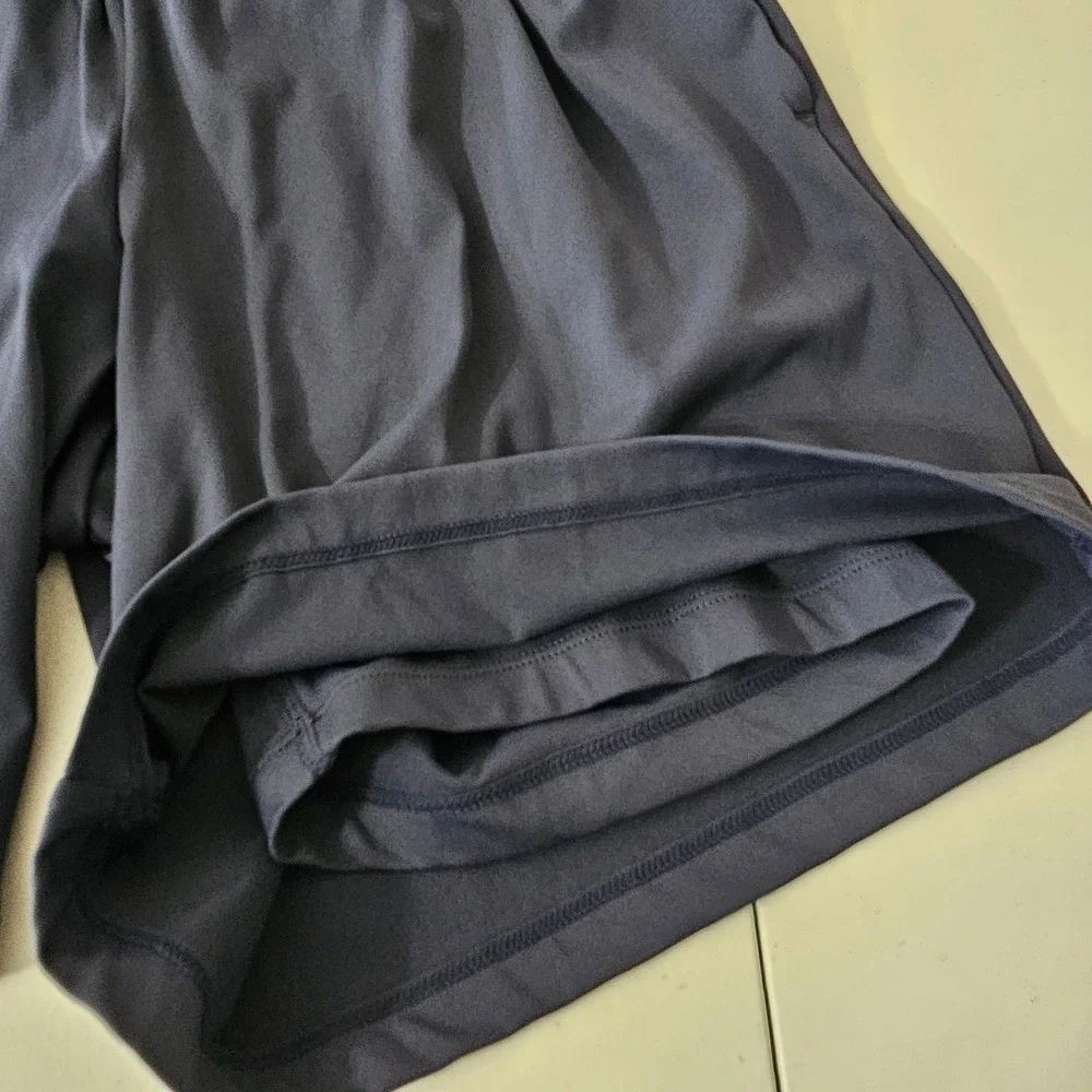 Halara Softlyzero Airy 2-in-1 Flowy Shorts Small Navy Blue Athletic Athleisure